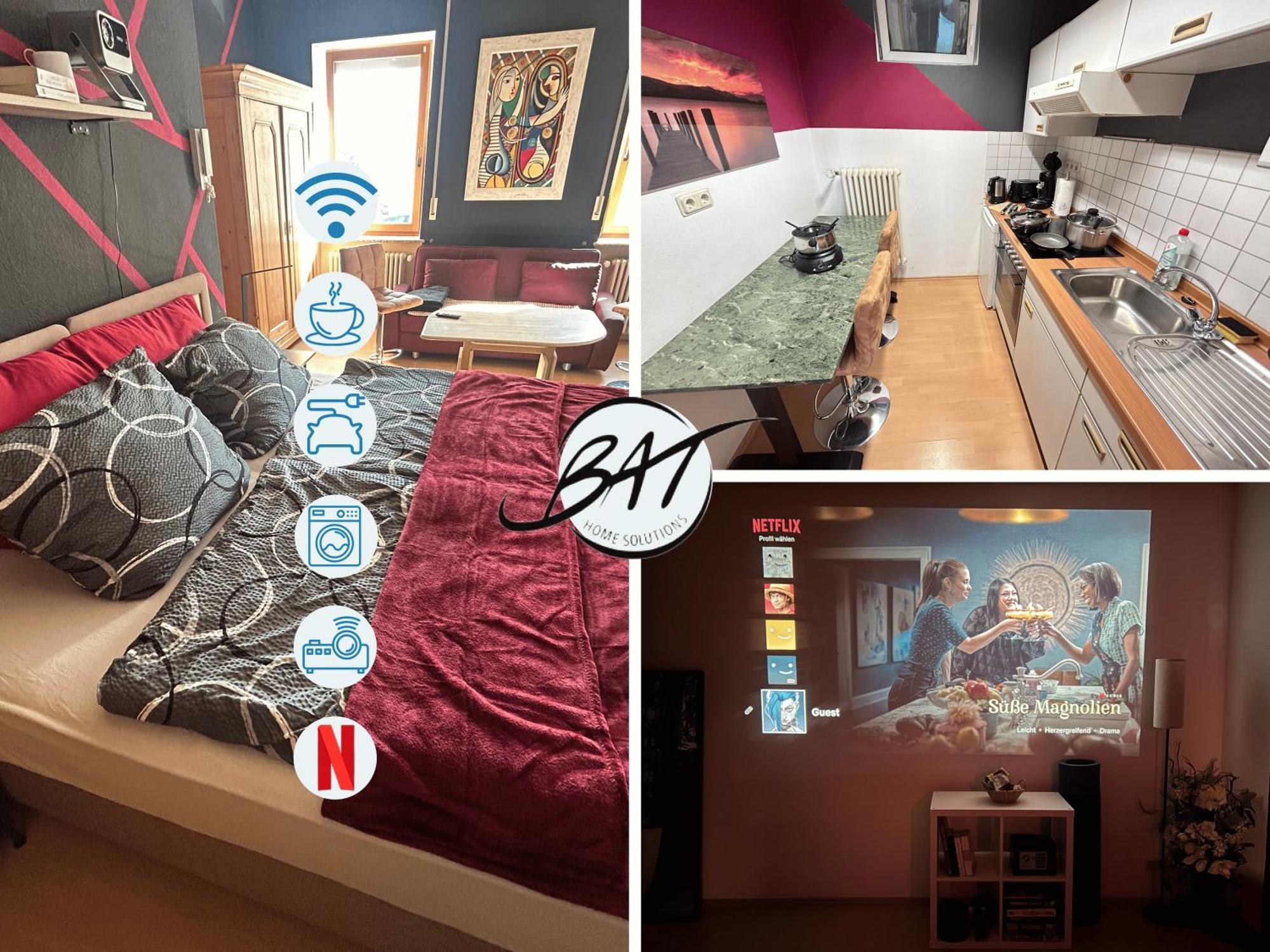 Zentrale Ferienwohnung Trier-Euren Mit Heimkino, Kueche, Wallbox & Kostenlose Fahrraeder Exterior foto