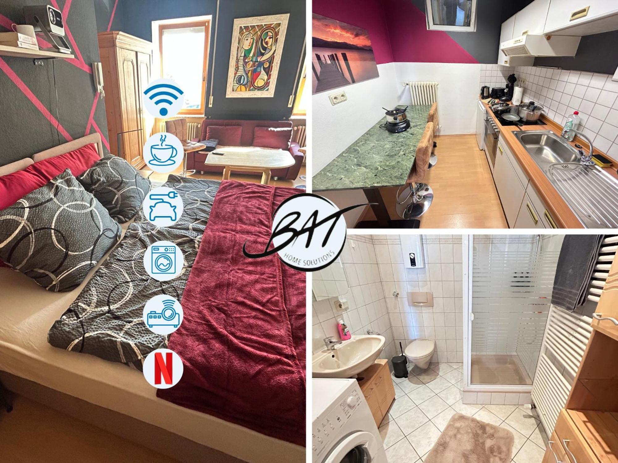Zentrale Ferienwohnung Trier-Euren Mit Heimkino, Kueche, Wallbox & Kostenlose Fahrraeder Exterior foto